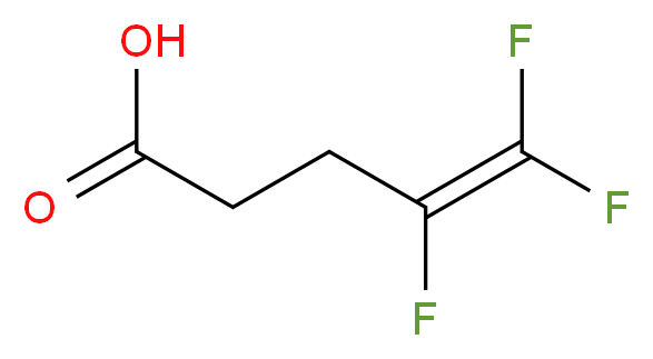 4,5,5-Trifluoropent-4-enoic acid_分子结构_CAS_110003-22-0)