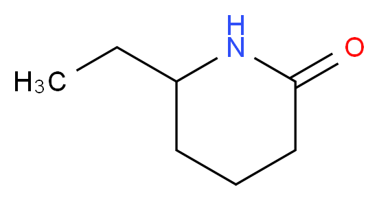 6-Ethyl-2-piperidinone_分子结构_CAS_53611-44-2)