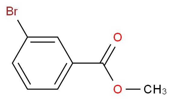 Methyl 3-bromobenzoate_分子结构_CAS_618-89-3)