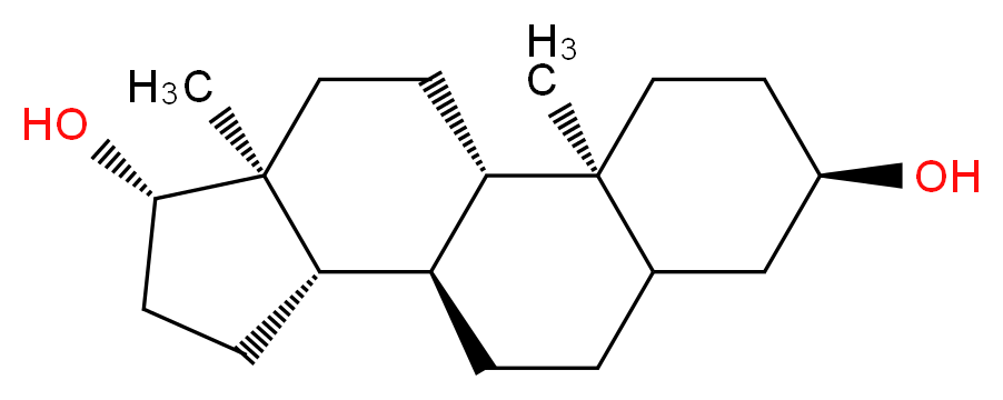 3Alpha,17beta-dihydroxy-5alpha-androstane_分子结构_CAS_1852-53-5)