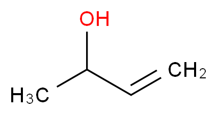 but-3-en-2-ol_分子结构_CAS_598-32-3