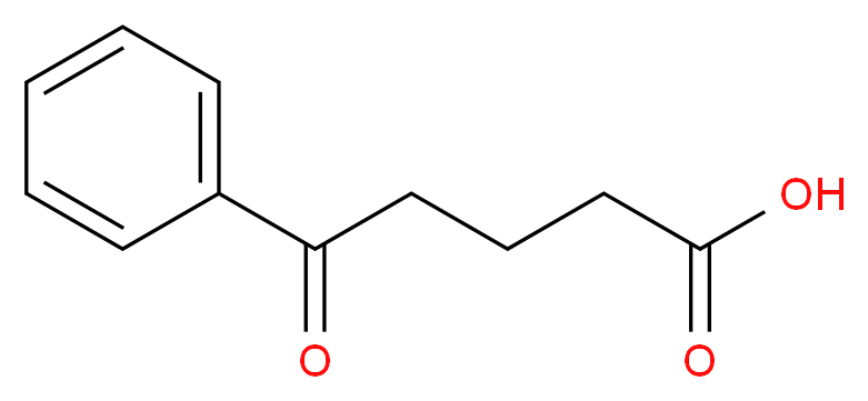 5-oxo-5-phenylpentanoic acid_分子结构_CAS_1501-05-9