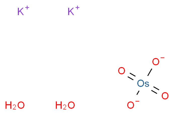 Potassium dioxidodioxoosmium dihydrate_分子结构_CAS_10022-66-9)