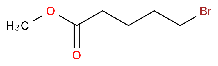 METHY 5-BROMOVALERATE_分子结构_CAS_5454-83-1)