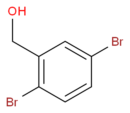 (2,5-Dibromophenyl)methanol_分子结构_CAS_147034-01-3)