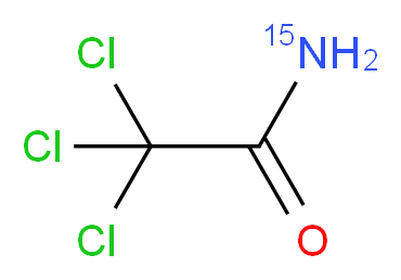 Trichloroacetamide-15N_分子结构_CAS_73006-90-3)