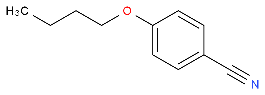 4-butoxybenzonitrile_分子结构_CAS_5203-14-5