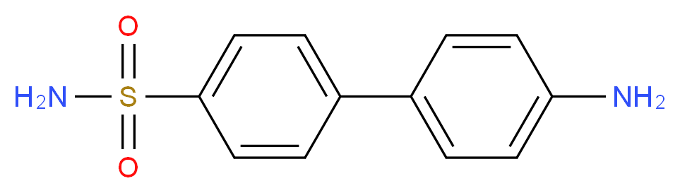 4-(4-aminophenyl)benzene-1-sulfonamide_分子结构_CAS_100142-87-8