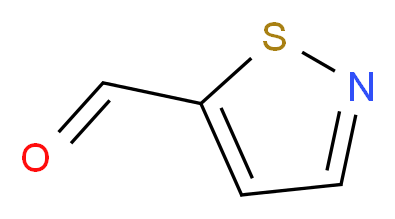 1,2-thiazole-5-carbaldehyde_分子结构_CAS_5242-57-9