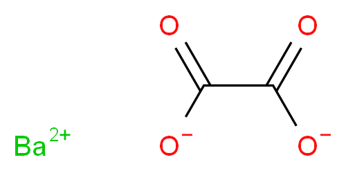 barium(2+) ion oxalate_分子结构_CAS_516-02-9