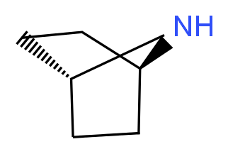 (1s,4s)-7-azabicyclo[2.2.1]heptane_分子结构_CAS_279-40-3