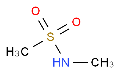 N-Methylmethane sulfonamide_分子结构_CAS_1184-85-6)