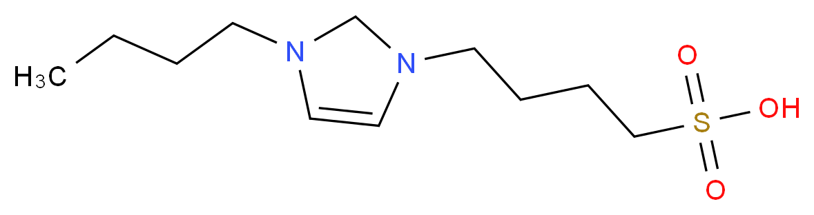 4-[3-(But-1-yl)-2,3-dihydro-1H-imidazol-1-yl]butanesulphonic acid 95%_分子结构_CAS_439937-61-8)