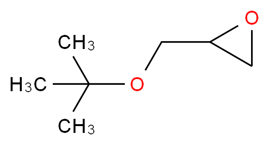 2-[(tert-butoxy)methyl]oxirane_分子结构_CAS_7665-72-7