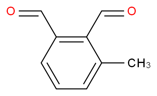 Toluene-2,3-dicarboxaldehyde_分子结构_CAS_147119-69-5)