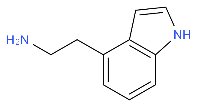 2-(1H-Indol-4-yl)ethanamine_分子结构_CAS_16176-73-1)