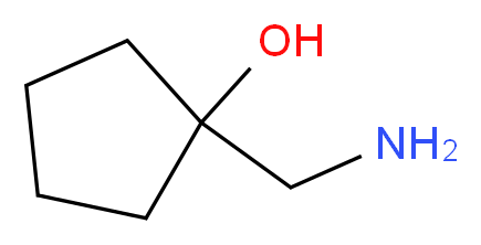 1-(aminomethyl)cyclopentan-1-ol_分子结构_CAS_45511-81-7