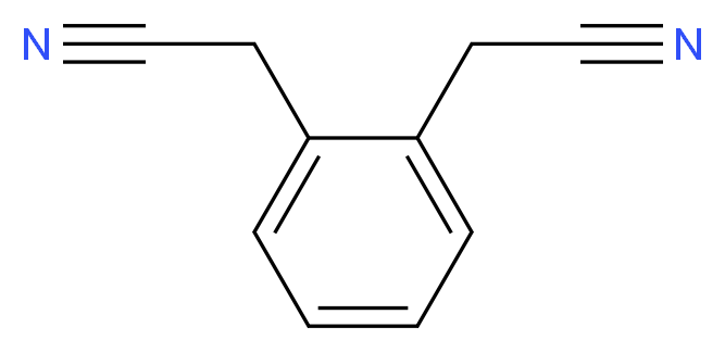 2-[2-(cyanomethyl)phenyl]acetonitrile_分子结构_CAS_613-73-0