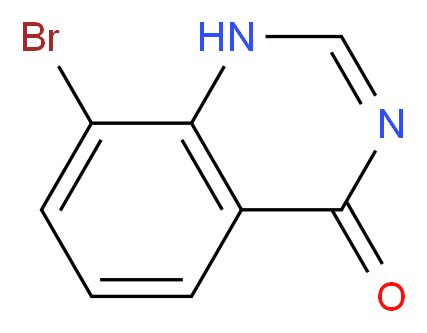8-bromo-1,4-dihydroquinazolin-4-one_分子结构_CAS_77150-35-7