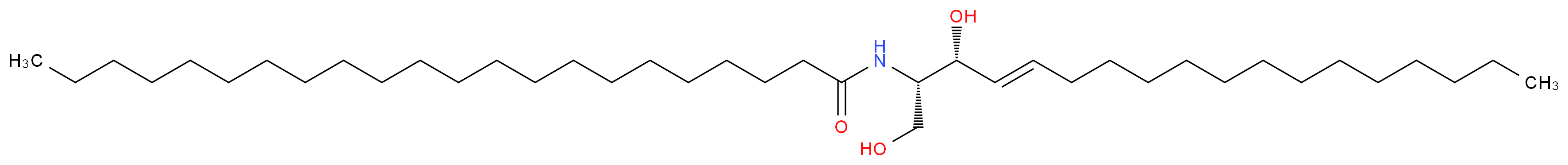 C22 Ceramide_分子结构_CAS_869501-30-4)