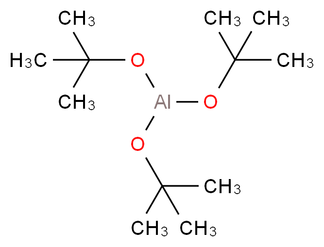 tris(tert-butoxy)alumane_分子结构_CAS_556-91-2