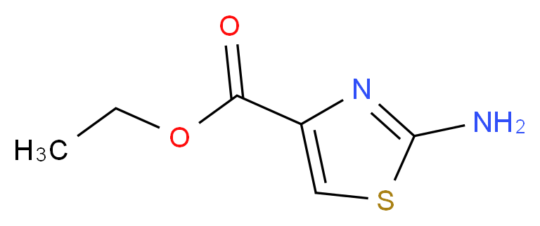 Ethyl 2-amino-1,3-thiazole-4-carboxylate_分子结构_CAS_5398-36-7)