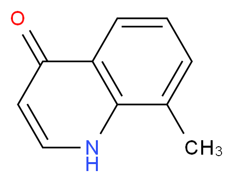 8-methyl-1,4-dihydroquinolin-4-one_分子结构_CAS_23432-44-2