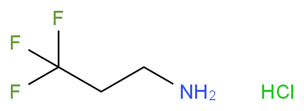 3,3,3-Trifluoro-n-propylamine hydrochloride_分子结构_CAS_2968-33-4)