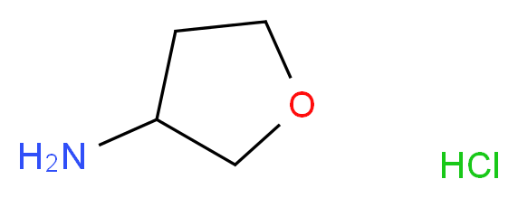 Tetrahydrofuran-3-amine hydrochloride_分子结构_CAS_204512-94-7)