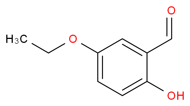 5-Ethoxy-2-hydroxy-benzaldehyde_分子结构_CAS_)