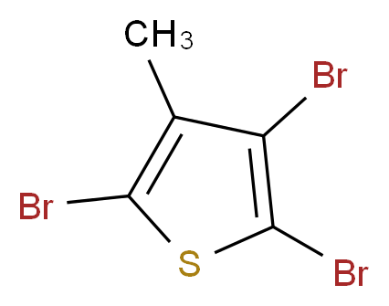 2,3,5-Tribromo-4-methylthiophene_分子结构_CAS_67869-13-0)