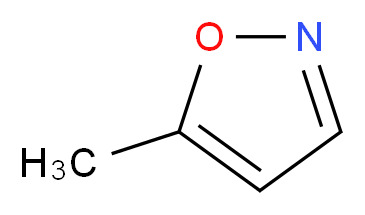 5-methyl-1,2-oxazole_分子结构_CAS_5765-44-6