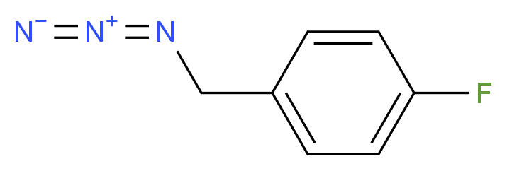 1-(azidomethyl)-4-fluorobenzene_分子结构_CAS_159979-96-1