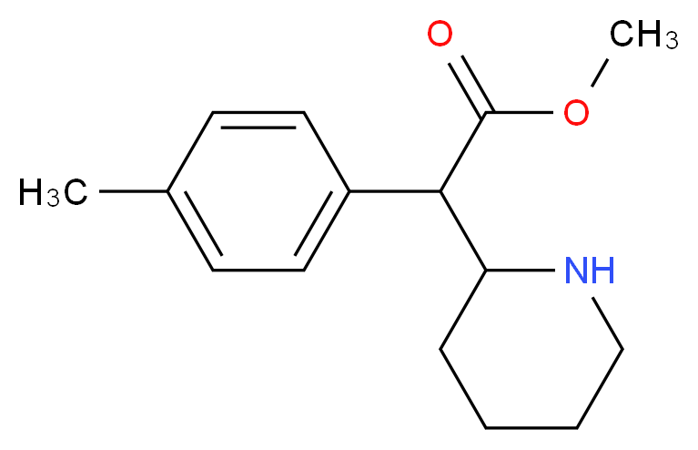 4-Methylmethylphenidate_分子结构_CAS_)