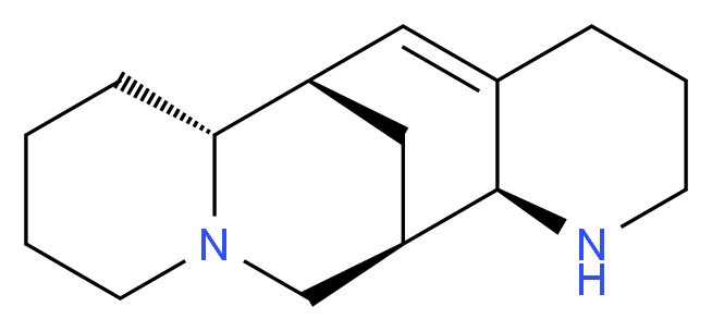 (1R,2S,9R,10R)-3,15-diazatetracyclo[7.7.1.0<sup>2</sup>,<sup>7</sup>.0<sup>1</sup><sup>0</sup>,<sup>1</sup><sup>5</sup>]heptadec-7-ene_分子结构_CAS_56293-29-9