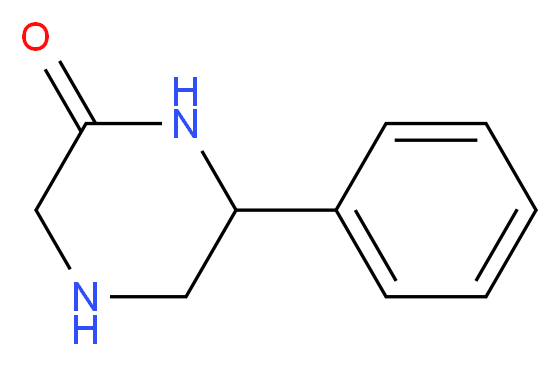 6-phenylpiperazin-2-one_分子结构_CAS_907973-26-6