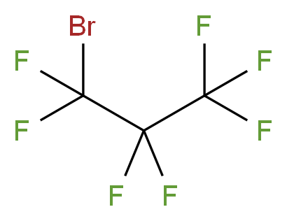 1-bromo-1,1,2,2,3,3,3-heptafluoropropane_分子结构_CAS_422-85-5