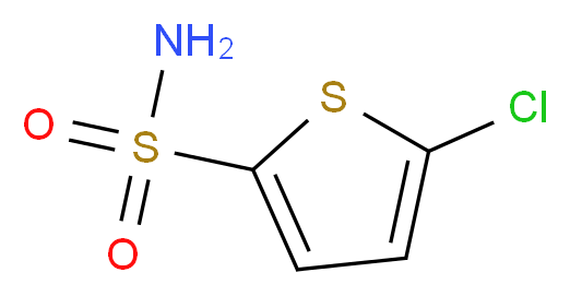 5-氯噻吩-2-磺酰胺_分子结构_CAS_53595-66-7)