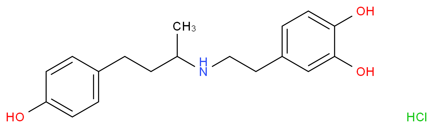 Dobutamine hydrochloride_分子结构_CAS_49745-95-1)