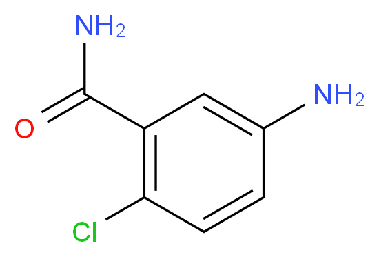 5-amino-2-chlorobenzamide_分子结构_CAS_111362-50-6)