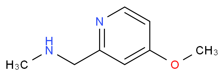 [(4-methoxypyridin-2-yl)methyl](methyl)amine_分子结构_CAS_936940-51-1
