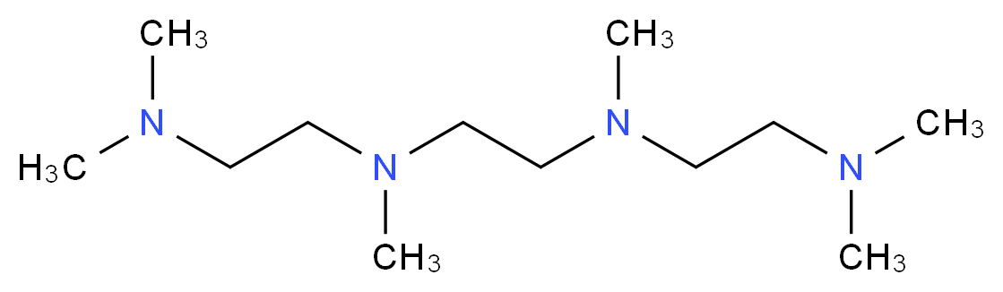 1,1,4,7,10,10-六甲基三亚乙基四胺_分子结构_CAS_3083-10-1)