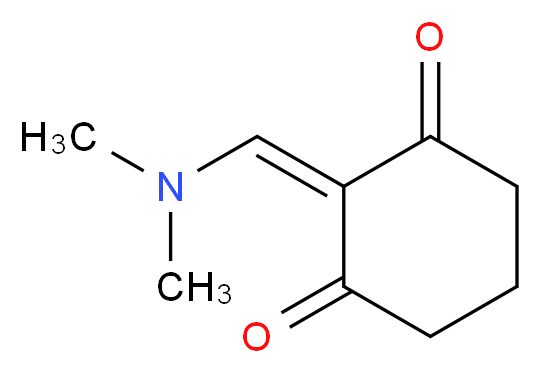 2-[(dimethylamino)methylene]cyclohexane-1,3-dione_分子结构_CAS_85302-07-4)