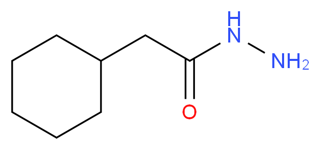 2-Cyclohexylacetohydrazide_分子结构_CAS_27563-60-6)