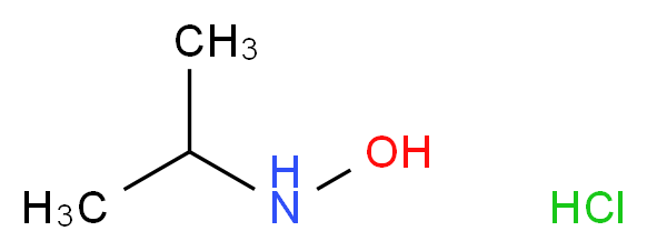 N-异丙基羟胺 盐酸盐_分子结构_CAS_50632-53-6)