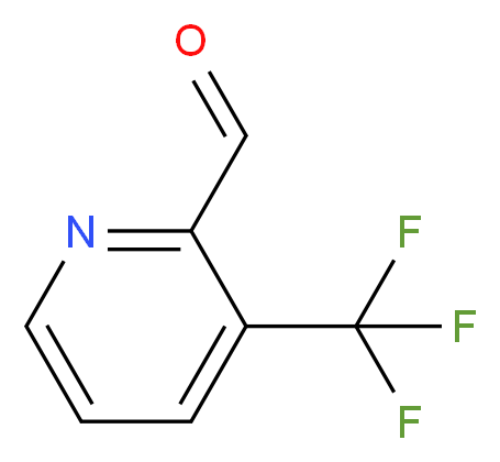 3-(Trifluoromethyl)pyridine-2-carboxaldehyde_分子结构_CAS_131747-62-1)