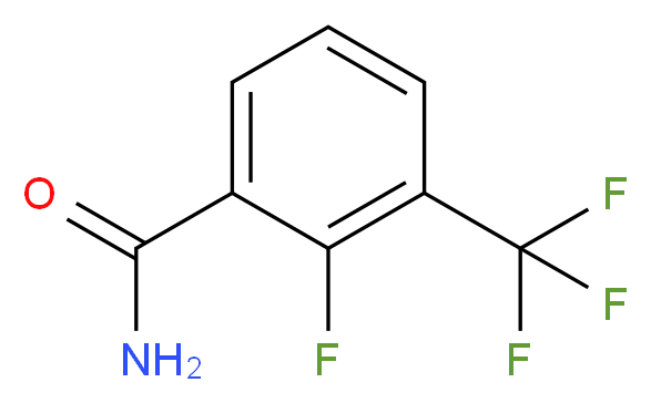 2-氟-3-(三氟甲基)苯甲酰胺_分子结构_CAS_207853-60-9)