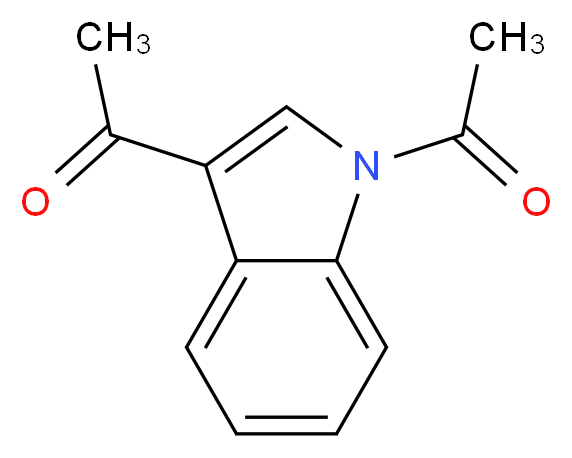 1-(1-Acetyl-1H-indol-3-yl)-1-ethanone_分子结构_CAS_17537-64-3)