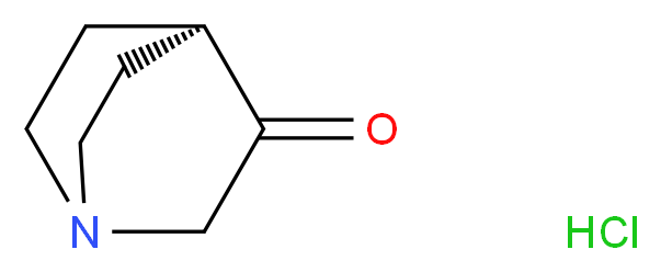 3-奎宁环酮 盐酸盐_分子结构_CAS_1193-65-3)