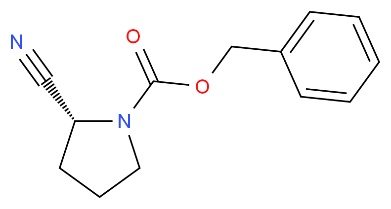 (R)-1-Cbz-2-Cyanopyrrolidine_分子结构_CAS_620601-77-6)